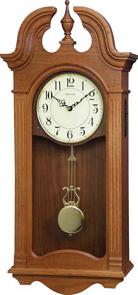 Rhythm Cmj587ur06 Jamesport Musical Wall Clock The Clock Depot