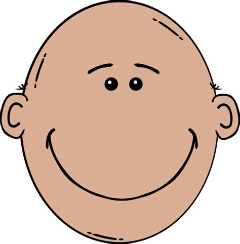 Bald Happy Man Clip Art At Vector Clip Art Online Royalty