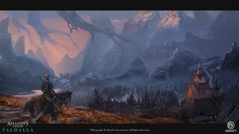 Artstation Assassins Creed Valhalla Jotunheim Reveal Scene Eddie