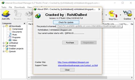 Probably, it's because of idm that so many people are familiar with the term the file downloader for windows 10 can fetch videos from various streaming sites, including youtube using its media grabber. Internet Download Manager 6.27 Build 2 Final [Latest ...
