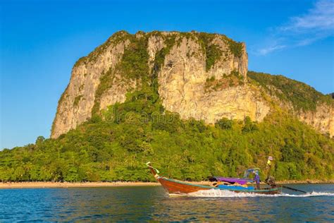 Ao Nang Thailand Stock Image Image Of Island Sunrise 185468603