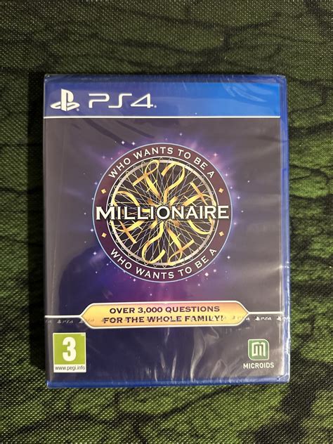 Who Wants To Be A Millionaire Ps4 Game Brand New Sealed Free Uk