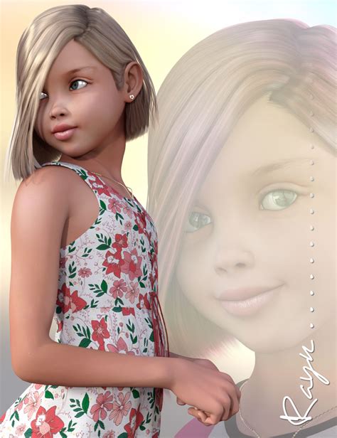 Rayn Character And Hair For Genesis 2 Females Daz 3d