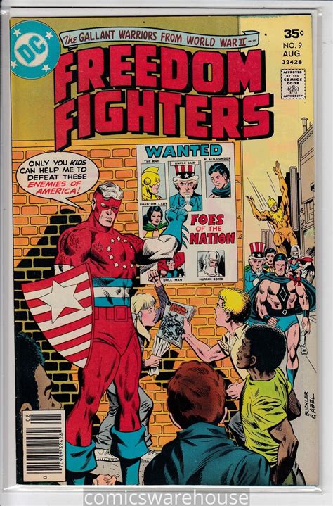 Freedom Fighters Dc Vf A Comic Books Modern Age Superhero Hipcomic