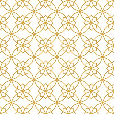 Arabic Seamless Pattern Vector Art Png Seamless Gold Islami Pattern