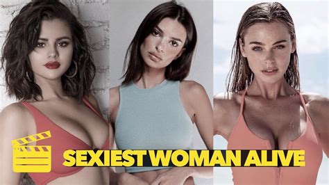 Sexiest Woman Alive Our Top List Youtube