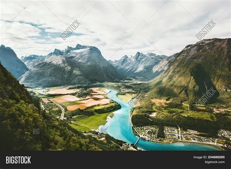 Landscape Mountains Image And Photo Free Trial Bigstock