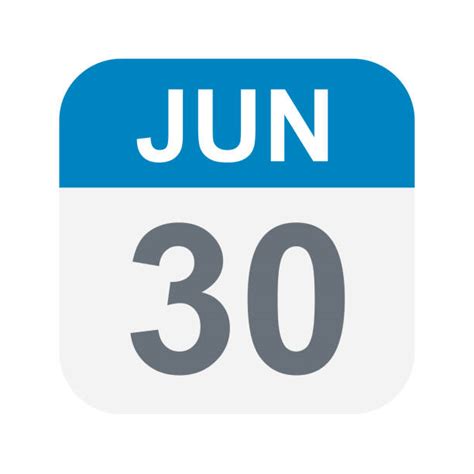 Calendar June 30th Stock Photos Pictures And Royalty Free Images Istock