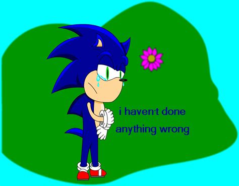 Sonic Sad By Rouge2t7 On Deviantart