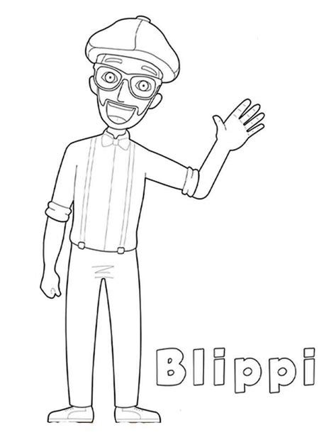 Download and print these excavator coloring pages for free. Blippi Coloring Pages - Free Printable Coloring Pages for Kids