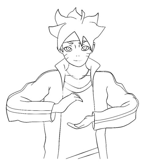 Boruto Coloring Pages Print And Color Wonder Day Coloring Pages
