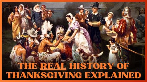 The History And Mythology Of The First Thanksgiving Youtube