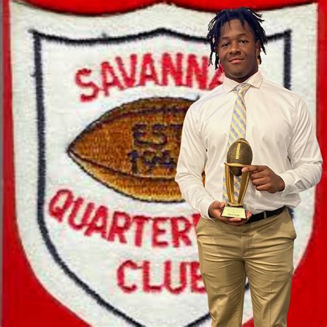 Savannah Quarterback Club Catches Week Three Offensive Player Of The