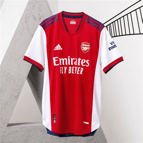 Adidas Arsenal 202122 Home Authentic Jersey Soccer Plus
