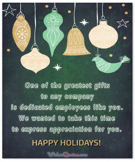 Christmas Messages For Employees By Wishesquotes