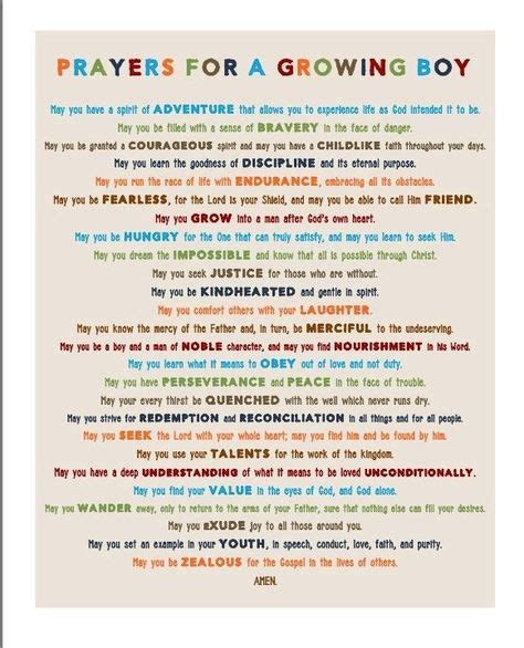 Prayer For A Baby Boy By Ginkydoodles Prayers For Children Baby Boy