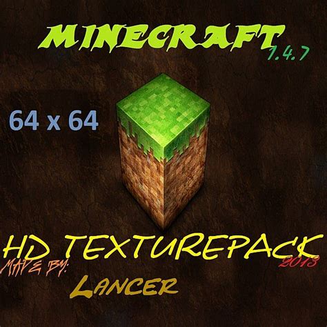 Big Realistic 147 Hd 64x64 By Lancer Minecraft Texture Pack