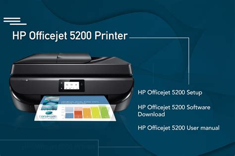 Hp Officejet 5200 Printer Setup Hp Officejet Printer Setup