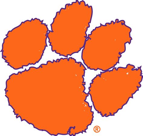 Official Ncaa Clemson Tigers - Clemson Tigers Logo Clipart - Full Size png image