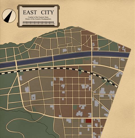East City Map By Postermasterchef On Deviantart