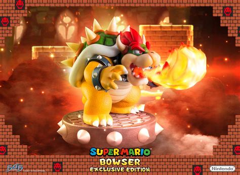 Huge Fire Breathing Bowser Statue Is Incredibly Detailed And Now