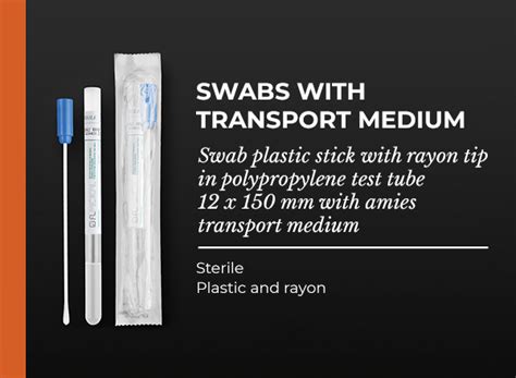 swabs with transport medium fl medical