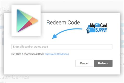 Go to redeem a gift card. How to Redeem Your Google Play Gift Card