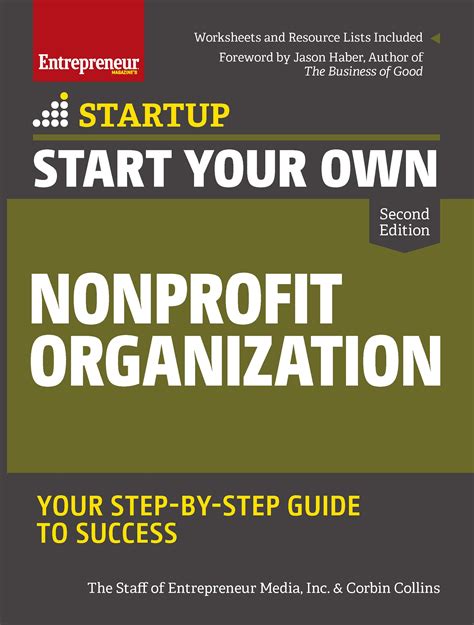 Start Your Own Nonprofit Organization 2e Entrepreneur 2017 Non