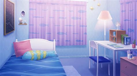 9.5 1920x1080 100277 girl, anime, art. Anime Bedroom Wallpapers - Wallpaper Cave