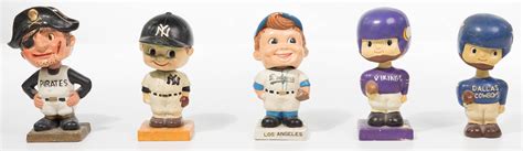 1960s Bobblehead Sport Assortment Sold At Auction On 13th June Bidsquare
