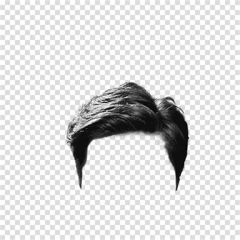 Black Wig Art Illustration Hairstyle Picsart Studio Editing Hair Transparent Background Png
