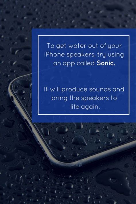 To get water out of your iPhone speakers Check more at https://life