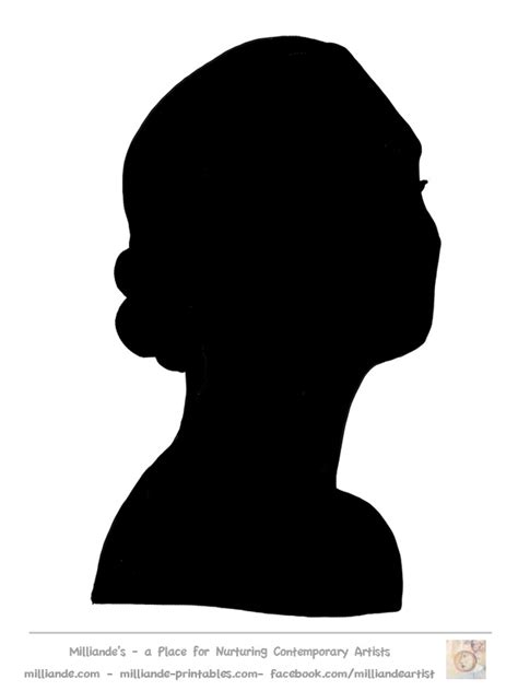 Face Profile Silhouette Clip Art Clipart Best