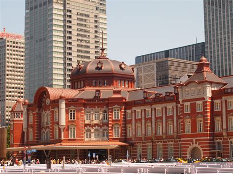 The Tokyo Station Building Of The East Japan Railway Company Railway