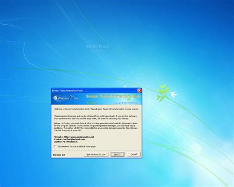 Windows 7 Transformation Pack Released