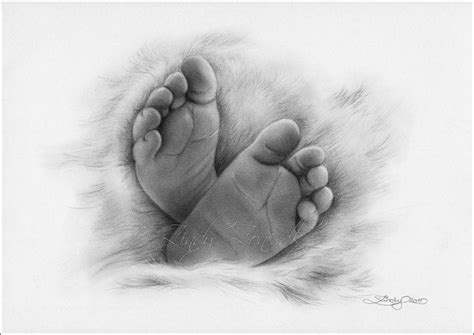 Baby Feet By Zindy On Deviantart Baby Feet Baby Art Baby Drawing