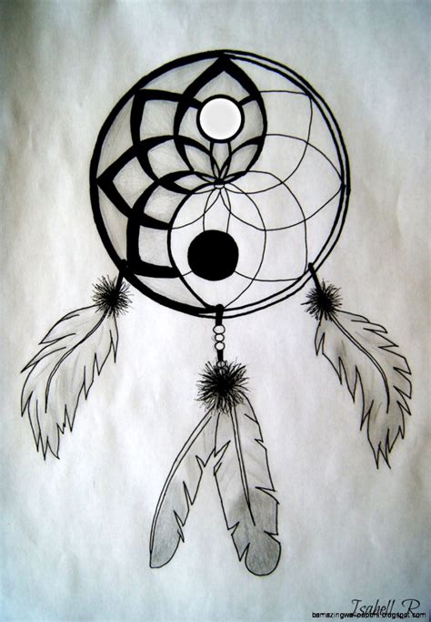 Easy Dreamcatcher Drawing At Getdrawings Free Download