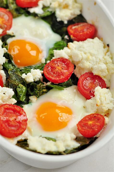 But many of the egg recipes for dinner contains eggs as it is the ingredient that gives the recipes right combination. Ricota and Kale Baked Eggs | Recipe | Healthy dinner options, Healthy baking, Food