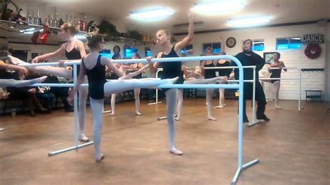 Ashlyn At Ballet Class 2 Youtube