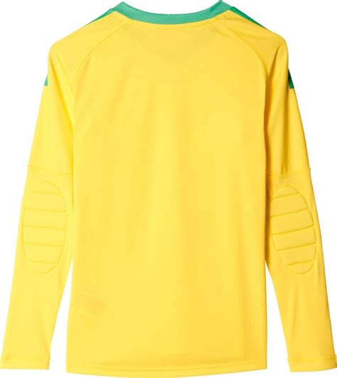 Adidas Kids Revigo 17 Goalkeeper Jersey Bright Yellow And Energy Green
