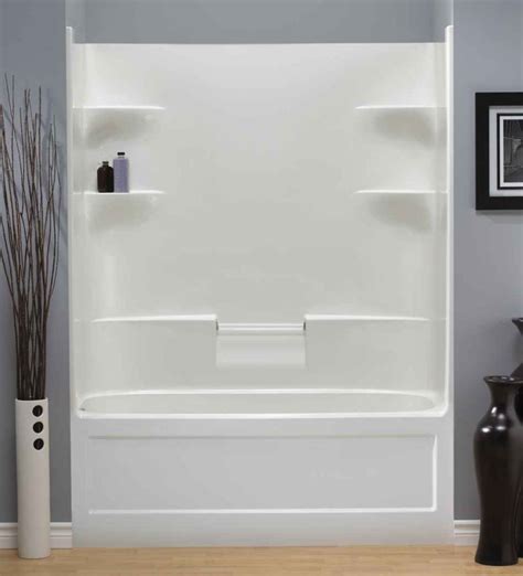 This Beautiful Tub Shower From Maax Comes With An Easy To Install 4 Piece Build So Your Next
