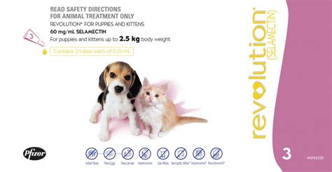 Related:revolution plus for cats revolution flea for cats flea control revolution flea treatment for cats frontline plus for cats revolution for dogs revolution flea meds for cats cat flea list price: REVOLUTION KITTEN/PUPPY 3PK PINK - Claws'n'Paws Pet Supplies