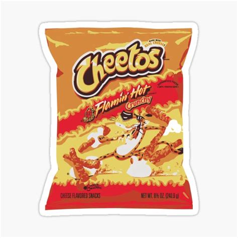 Flamin Hot Cheetos Stickers Redbubble
