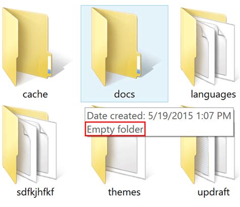 Remove Empty Folders Automatically In Windows