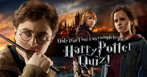 Harry Potter Com Quiz Harry Potter Quizzes Trivia And Games