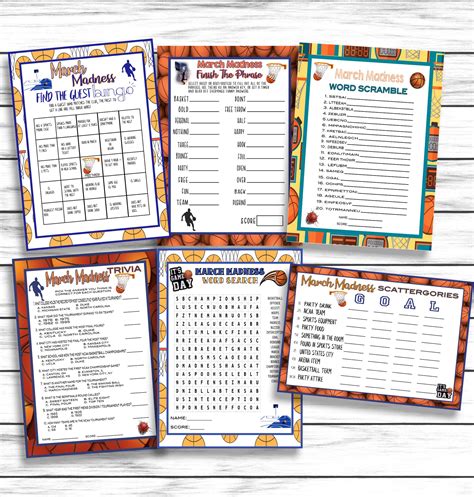 March Madness Party Games And Activities In 2020 March Madness Parties