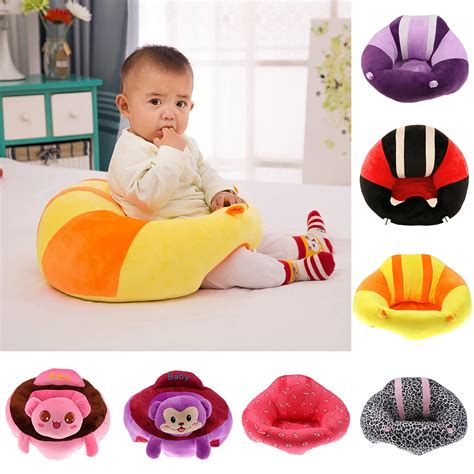 Baby Infant Support Seat Sit Up Soft Learn Sitting Back Chair Cushion