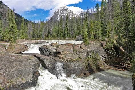 Natural Bridge In Yoho National Park Is A Scenic — And
