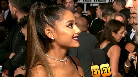 Exclusive Ariana Grande Gushes Over Selena Gomezs First Public Appearance Since Taking Time