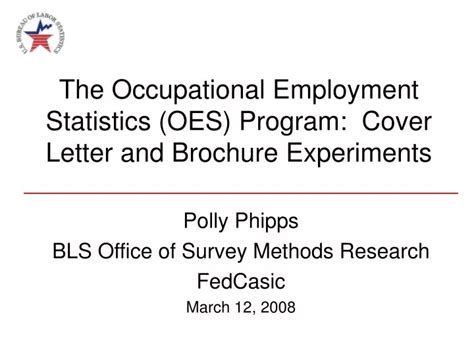 Ppt The Occupational Employment Statistics Oes Program Cover